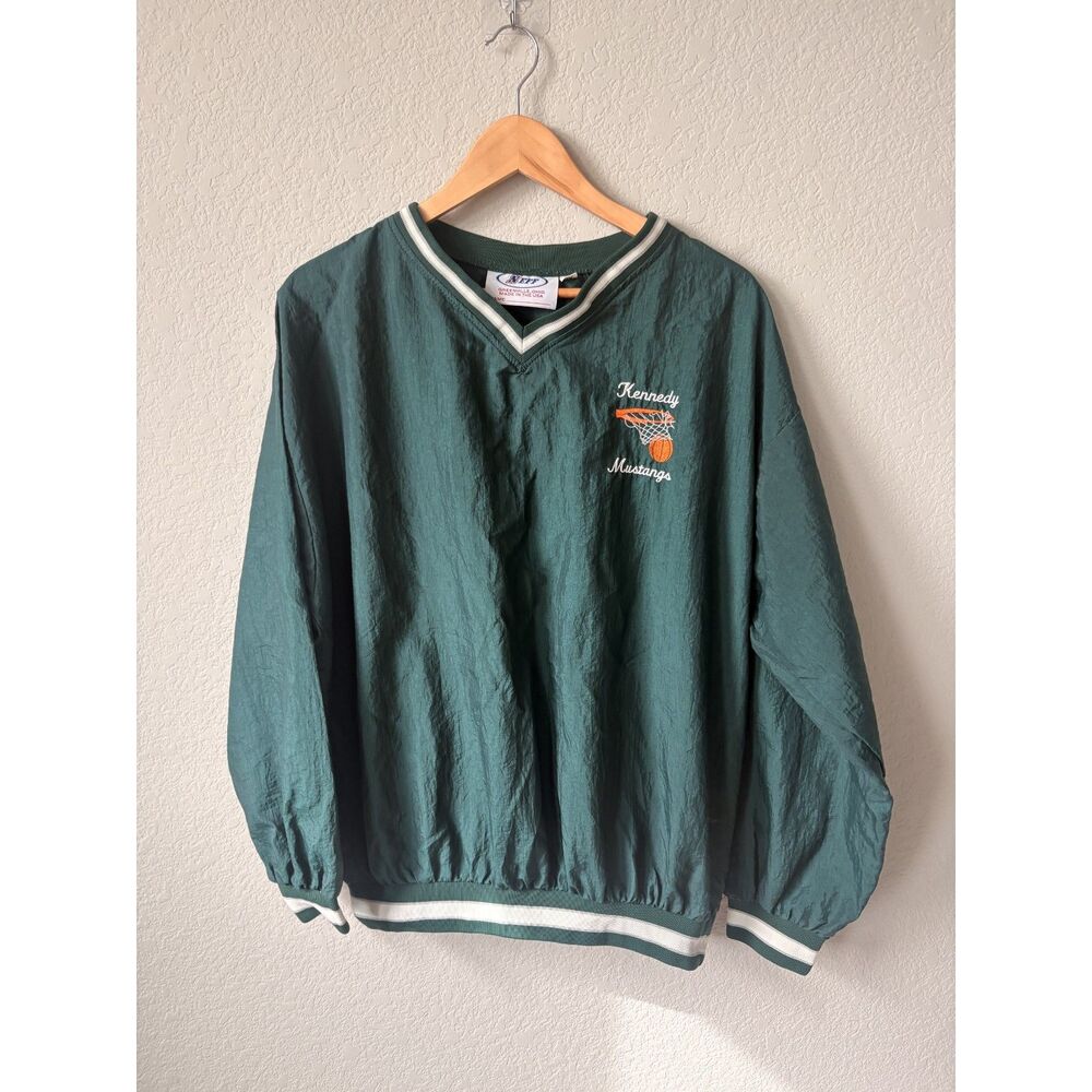 Vintage 80-90s NEFF Basketball Nylon Windbreaker XL